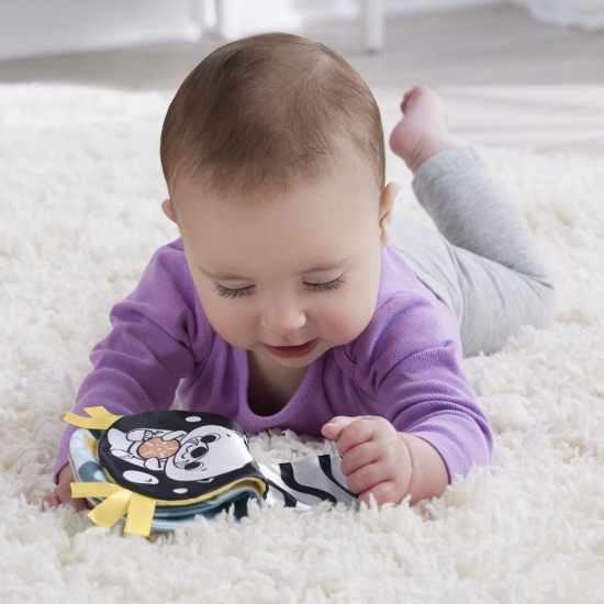 Imagine FISHER PRICE JUCARIE SENZORIALA 2 IN 1 TUMMY TIME VIDRA PENTRU BEBELUSI