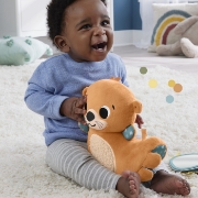 Imagine FISHER PRICE JUCARIE SENZORIALA 2 IN 1 TUMMY TIME VIDRA PENTRU BEBELUSI