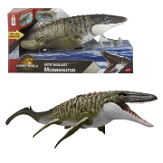 Imagine JURASSIC WORLD REBIRTH BITE N BLAST DINOZAUR MOSASAURUS INTERACTIV CU MISCARI SI FUNCTIE SPECIALA 50CM