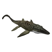 Imagine JURASSIC WORLD REBIRTH BITE N BLAST DINOZAUR MOSASAURUS INTERACTIV CU MISCARI SI FUNCTIE SPECIALA 50CM