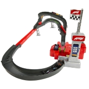 Imagine HOT WHEELS RACING CURCUIT DE CURSE FORMULA 1 CU 3 MASINUTE INCLUSE