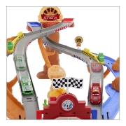 Imagine CARS RACE AND RESCUE SET DE JOACA CURCUIT DE SALVARE SI 3 MASINUTE METALICE