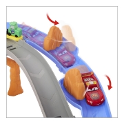Imagine CARS RACE AND RESCUE SET DE JOACA CURCUIT DE SALVARE SI 3 MASINUTE METALICE