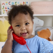 Imagine Fisher Price telefon interactiv rosu