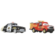 Imagine CARS3 SET 2 MASINUTE METALICE SHERIFF SI ADAM ROADRIGUEZ