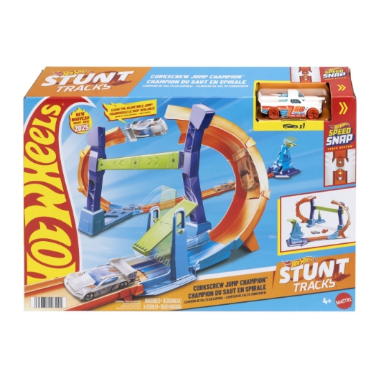 Imagine HOT WHEELS CIRCUIT CAMPIONUL SARITURII IN SPIRALA