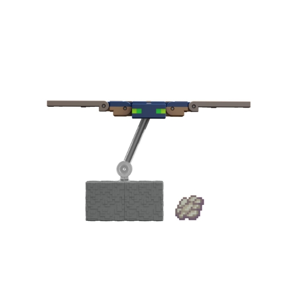 Imagine MINECRAFT CRAFT A BLOCK FIGURINA PHANTOM REVENANT 8CM
