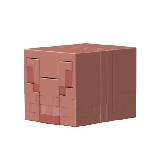 Imagine MINECRAFT CRAFT A BLOCK FIGURINA ARMADILLO SI BABY ARMADILLO 8CM