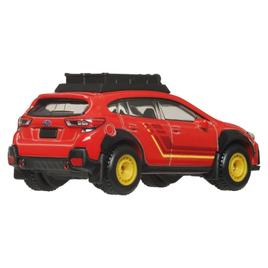 Imagine HOT WHEELS PREMIUM SET 2 MASINUTE METALICE SUBARU CROSSTREK SI TOYOTA 4RUNNER  2018 SCARA 1 LA 64