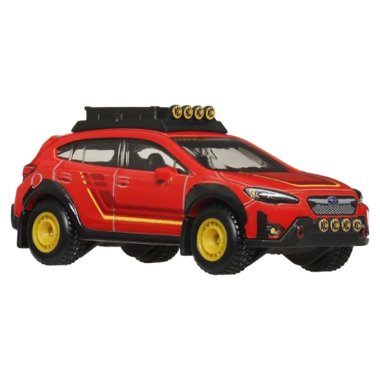 Imagine HOT WHEELS PREMIUM SET 2 MASINUTE METALICE SUBARU CROSSTREK SI TOYOTA 4RUNNER  2018 SCARA 1 LA 64