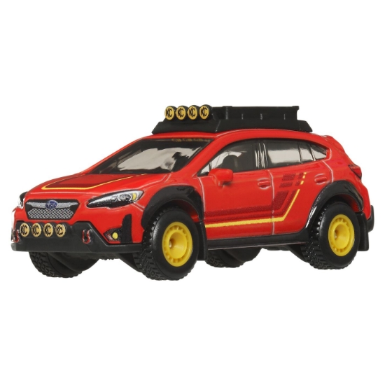 Imagine HOT WHEELS PREMIUM SET 2 MASINUTE METALICE SUBARU CROSSTREK SI TOYOTA 4RUNNER  2018 SCARA 1 LA 64