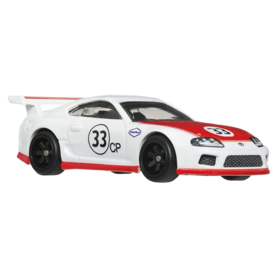 Imagine HOT WHEELS PREMIUM SET 2 MASINUTE METALICE TOYOTA 2000GT SI TOYOTA SUPRA SCARA 1 LA 64