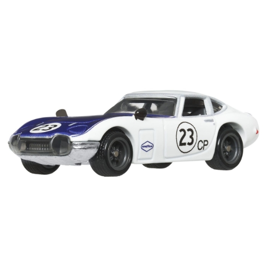 Imagine HOT WHEELS PREMIUM SET 2 MASINUTE METALICE TOYOTA 2000GT SI TOYOTA SUPRA SCARA 1 LA 64