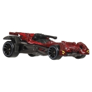 Imagine HOT WHEELS MASINA METALICA TEMATICA BATMAN JUSTICE LEAGUE BATMOBILE SCARA 1 LA 64
