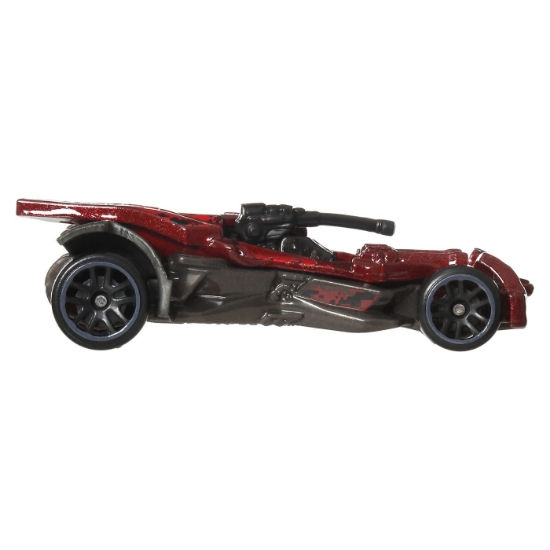 Imagine HOT WHEELS MASINA METALICA TEMATICA BATMAN JUSTICE LEAGUE BATMOBILE SCARA 1 LA 64