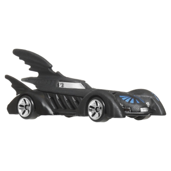 Imagine HOT WHEELS MASINA METALICA TEMATICA BATMAN FOREVER BATMOBILE SCARA 1 LA 64