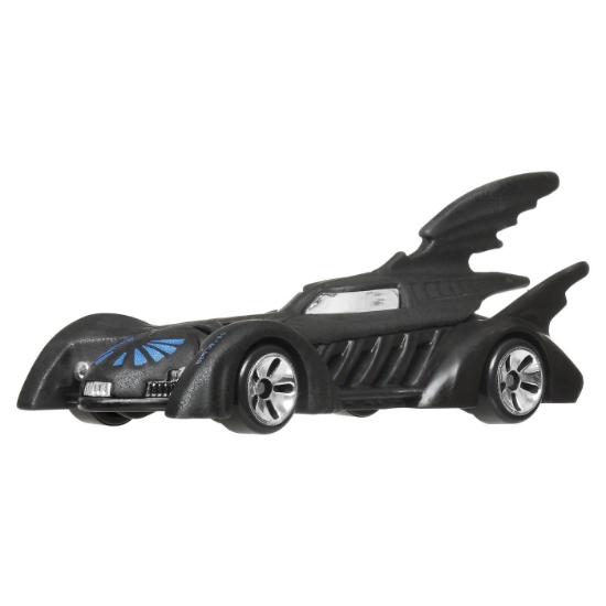 Imagine HOT WHEELS MASINA METALICA TEMATICA BATMAN FOREVER BATMOBILE SCARA 1 LA 64