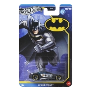 Imagine HOT WHEELS MASINA METALICA TEMATICA BATMAN SPEED TRAP SCARA 1 LA 64
