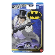 Imagine HOT WHEELS MASINA METALICA TEMATICA BATMAN TAIL DRAGGER SCARA 1 LA 64