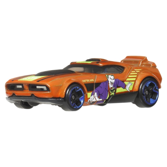 Imagine HOT WHEELS MASINA METALICA TEMATICA BATMAN FAST FISH SCARA 1 LA 64