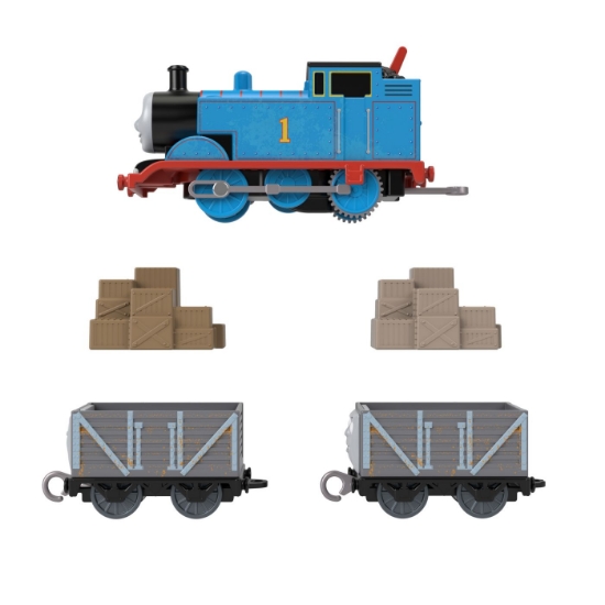 Imagine THOMAS LOCOMOTIVA MOTORIZATA CLASIC THOMAS CU 2 VAGOANE