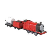 Imagine THOMAS LOCOMOTIVA MOTORIZATA CLASIC JAMES CU 2 VAGOANE