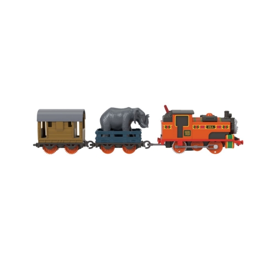 Imagine THOMAS LOCOMOTIVA MOTORIZATA NIA CU 2 VAGOANE
