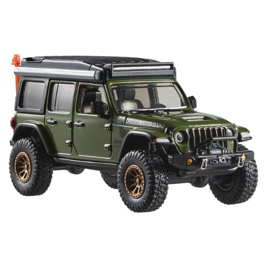 Imagine HOT WHEELS PREMIUM REAL RIDERS MASINUTA METALICA JEEP WRANGLER 392 RUBICON SCARA 1 LA 43