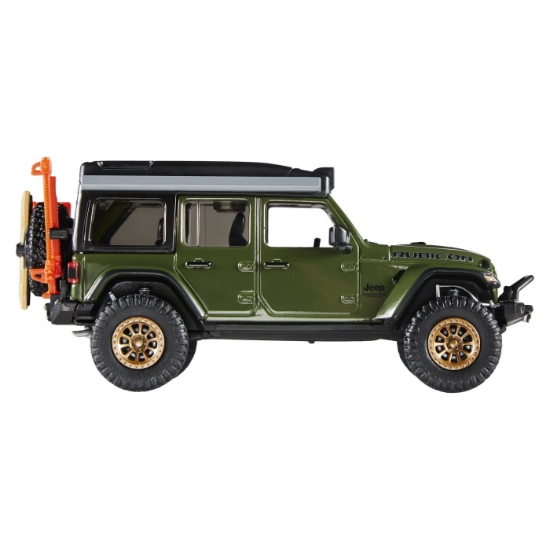 Imagine HOT WHEELS PREMIUM REAL RIDERS MASINUTA METALICA JEEP WRANGLER 392 RUBICON SCARA 1 LA 43