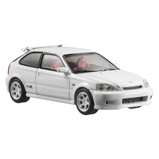 Imagine HOT WHEELS PREMIUM REAL RIDERS MASINUTA METALICA HONDA CIVIC TYPE R EK9 SCARA 1 LA 43