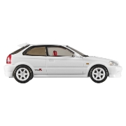 Imagine HOT WHEELS PREMIUM REAL RIDERS MASINUTA METALICA HONDA CIVIC TYPE R EK9 SCARA 1 LA 43