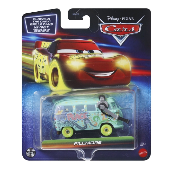 Imagine CARS GLOW RACERS MASINUTA METALICA FILLMORE SCARA 1 LA 55