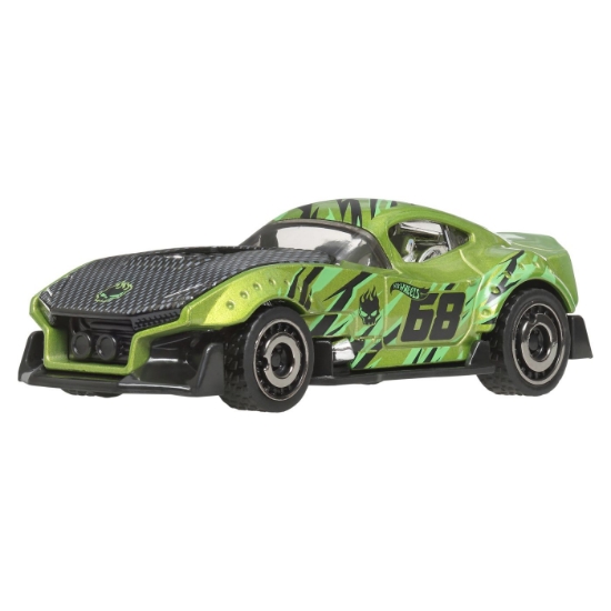 Imagine HOT WHEELS MASINUTA METALICA CU SISTEM PULL BACK MUSCLE AND BLOWN MUSCLE MANIA SCARA 1 LA 43 