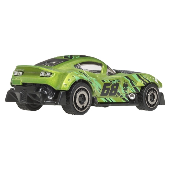 Imagine HOT WHEELS MASINUTA METALICA CU SISTEM PULL BACK MUSCLE AND BLOWN MUSCLE MANIA SCARA 1 LA 43 