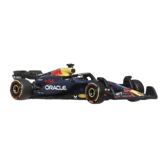 Imagine HOT WHEELS PREMIUM REAL RIDERS FORMULA 1 2024 ORACLE RED BULL RACING RB20 NUMARUL 1 SCARA 1 LA 64