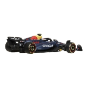 Imagine HOT WHEELS PREMIUM REAL RIDERS FORMULA 1 2024 MASINUTA METALICA ORACLE RED BULL RACING RB20 NUMARUL 11 SCARA 1 LA 64