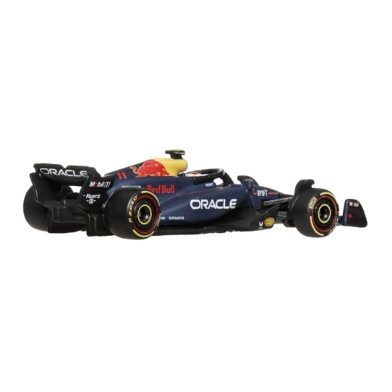 Imagine HOT WHEELS PREMIUM REAL RIDERS FORMULA 1 2024 MASINUTA METALICA ORACLE RED BULL RACING RB20 NUMARUL 11 SCARA 1 LA 64