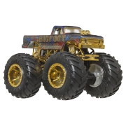 Imagine HOT WHEELS MONSTER TRUCK 50 BIGFOOT TROPHY CHAMPIONS MASINUTA BIGFOOT SCARA 1 LA 64