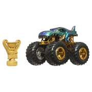 Imagine HOT WHEELS MONSTER TRUCK 50 BIGFOOT TROPHY CHAMPIONS MASINUTA MEGA WREX SCARA 1 LA 64
