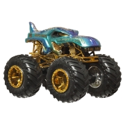 Imagine HOT WHEELS MONSTER TRUCK 50 BIGFOOT TROPHY CHAMPIONS MASINUTA MEGA WREX SCARA 1 LA 64