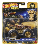 Imagine HOT WHEELS MONSTER TRUCK 50 BIGFOOT TROPHY CHAMPIONS MASINUTA HW TIGER SHARK SCARA 1 LA 64