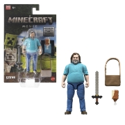 Imagine MINECRAFT SET FIGURINA STEVE CU ACCESORII