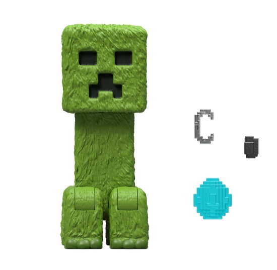 Imagine MINECRAFT SET FIGURINA CREEPER CU ACCESORII