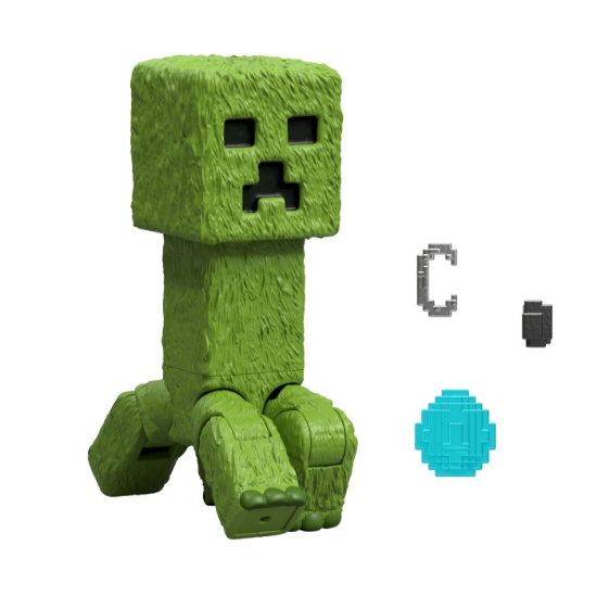 Imagine MINECRAFT SET FIGURINA CREEPER CU ACCESORII