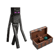 Imagine MINECRAFT SET FIGURINA ENDERMAN CU ACCESORII