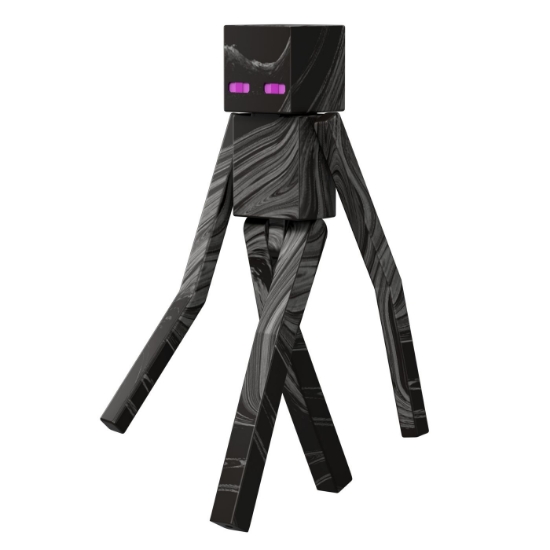Imagine MINECRAFT SET FIGURINA ENDERMAN CU ACCESORII