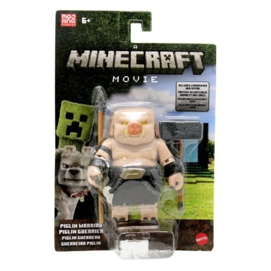 Imagine MINECRAFT SET FIGURINA PIGLIN WARRIOR CU ACCESORII