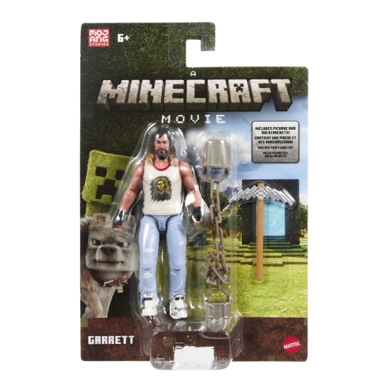 Imagine MINECRAFT SET FIGURINA GARRETT CU ACCESORII