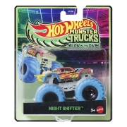 Imagine HOT WHEELS MONSTER TRUCK GLOW IN THE DARK MASINUTA NIGHT SHIFTER SCARA 1 LA 64