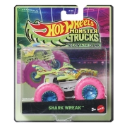 Imagine HOT WHEELS MONSTER TRUCK GLOW IN THE DARK MASINUTA SHARK WREAK SCARA 1 LA 64